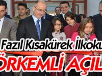 NECİP FAZIL KISAKÜREK İLKOKULU'NDA GÖRKEMLİ AÇILIŞ
