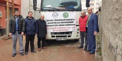 YARDIM TIRI YOLA ÇIKTI