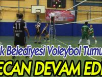 BOZÜYÜK BELEDİYESİ VOLEYBOL TURNUVASINDA HEYECAN DEVAM EDİYOR