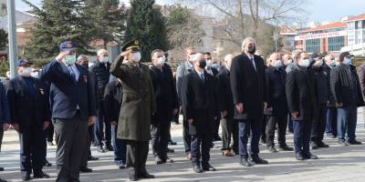 ŞEHİTLERİMİZ SAYGIYLA ANILDI