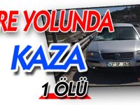 ÇEVRE YOLUNDA KAZA, 1 ÖLÜ