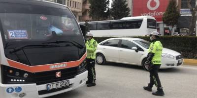 Polislerden korona denetimi