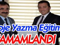 PROJE YAZMA EĞİTİMİ TAMAMLANDI