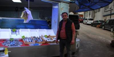 Balık tezgâhlar boş kaldı