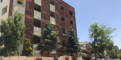 Bozüyük’te eski MYO binası yıkılıyor