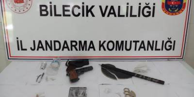Bozüyük’te uyuşturucu operasyonu