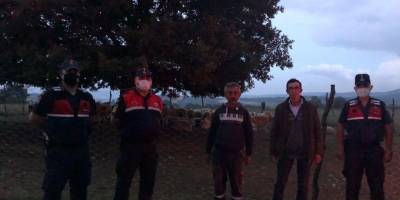 Çalındı dediği 140 koyunu, ağılın 300 metre ilerisinde bulundu