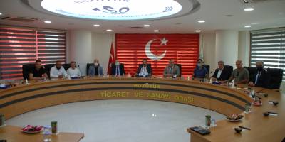 VALİ ŞENTÜRK'TE VEDA ZİYARETİ