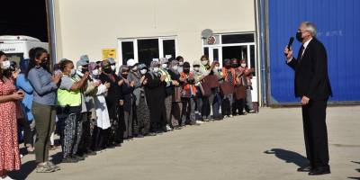 BAŞKAN BAKKALCIOĞLU BELEDİYE PERSONELİNİN KURBAN BAYRAMINI KUTLADI