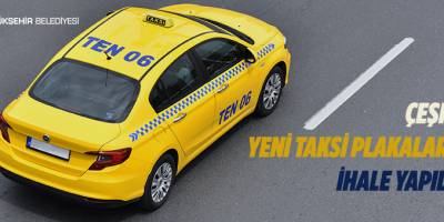 Taksi plakaları için ihale yapılacak