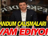 REFERANDUM ÇALIŞMALARI DEVAM EDİYOR