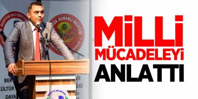 Taner Hoca, Milli Mücadele'de Bozüyük'ü anlattı