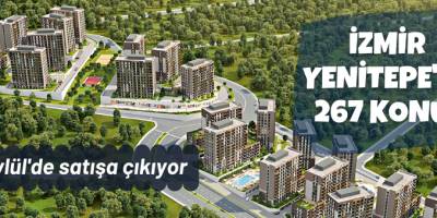 İzmir Yenitepe'de 267 konut satışa sunuldu