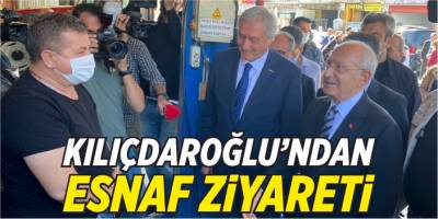 Kılıçdaroğlu'ndan esnaf ziyareti