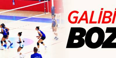 GALİBİYET SERİSİ BOZULDU