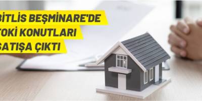 Bitlis'te TOKİ'den konut satışı