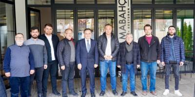 Basın mensupları ile kahvaltıda buluştu