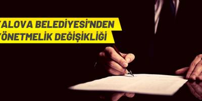 Yönetmelik değişikliği duyurusu