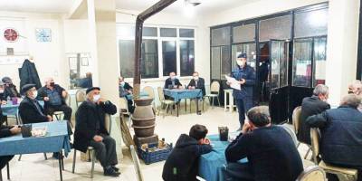 Jandarmadan köylerde hırsızlık ve dolandırıcılığa karşı bilgilendirme çalışması