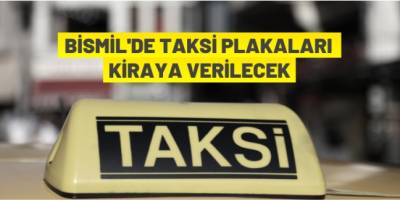 78 adet T plaka kiralanacak