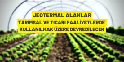 Jeotermal alanlar devredilecek