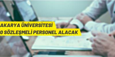 Sözleşmeli personel alınacak