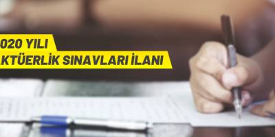 2022 yılı Aktüerlik sınavlarına ilişkin duyuru