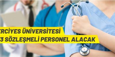 73 sözleşmeli personel alınacak