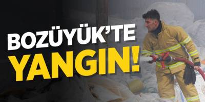 Bozüyük'te yangın!