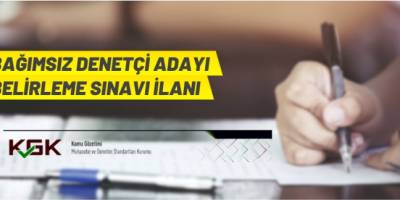 Bağımsız denetçi adayı belirleme sınavı yapılacak
