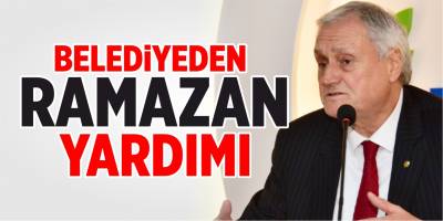 Bozüyük Belediyesi'nden Ramazan yardımı