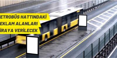 Reklam alanları kiraya verilecek