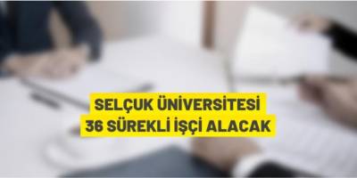26 sürekli işçi alacak