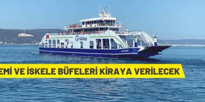 GESTAŞ gemi ve iskele büfelerini kiraya verecek