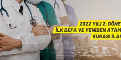 Atama kurası ilanı yayınlandı