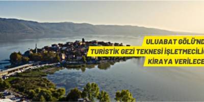 Gezi teknesi işletmeciliği kiralanacak