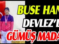 BUSE HANİFE DEVLEZ’DEN GÜMÜŞ MADALYA