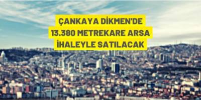 13 bin 308 metrekare arsa ihaleyle satılacak