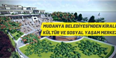 Kültür ve Sosyal Yaşam Merkezi kiraya verilecek