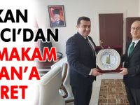 BAŞKAN BAKICI'DAN KAYMAKAM YAMAN'A ZİYARET