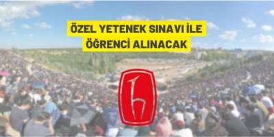 Hacettepe Üniversitesi öğrenci alacak