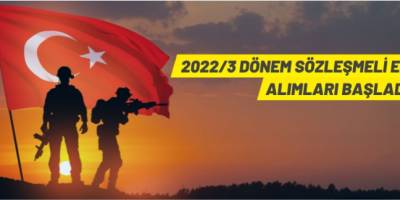 Sözleşmeli er teminine ilişkin başvurular açıldı