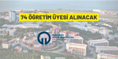 KATÜ öğretim üyesi alacak