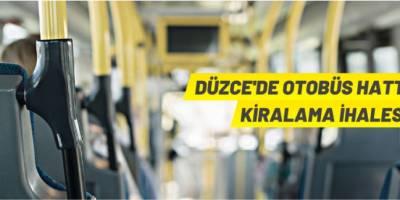 Otobüs hatları kiralanacak