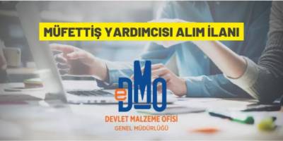 DMO Müfettiş Yardımcısı alacak