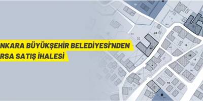 Ankara'da konut alanları satışa çıkarıldı