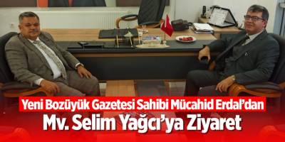 Gazetemiz Sahibi Erdal’dan Mv. Selim Yağcı’ya ziyaret