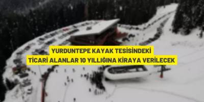Kayak tesisindeki ticari alanlar kiraya verilecek