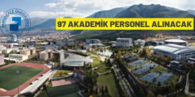 Pamukkale Üniversitesi 97 Akademik Personel alacak