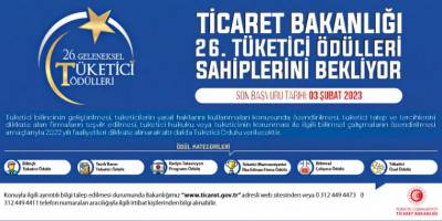 26. Tüketici Ödülleri sahiplerini bekliyor